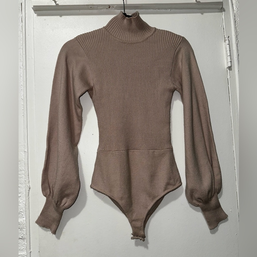 Zara knit bodysuit
